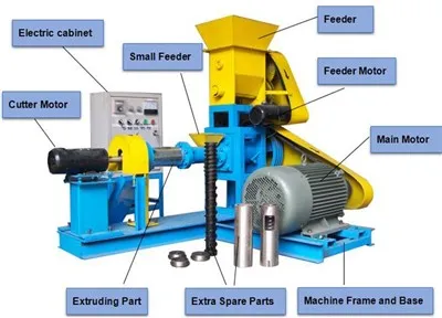 پالتو جانوروں کے لیے ڈاگ فیڈ پیلیٹائزر مشین